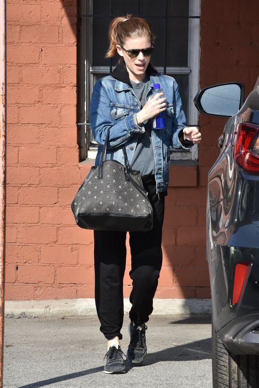 KATE MARA Leaves Ballet Bodies Class in West Hollywood 01/30/2019