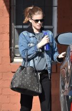 KATE MARA Leaves Ballet Bodies Class in West Hollywood 01/30/2019