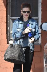 KATE MARA Leaves Ballet Bodies Class in West Hollywood 01/30/2019