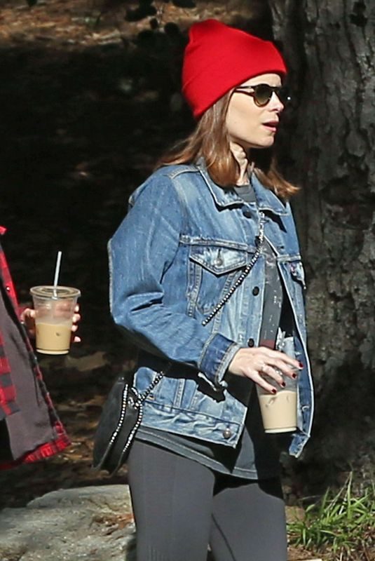 KATE MARA Out Hikinig in Los Angeles 01/10/2019