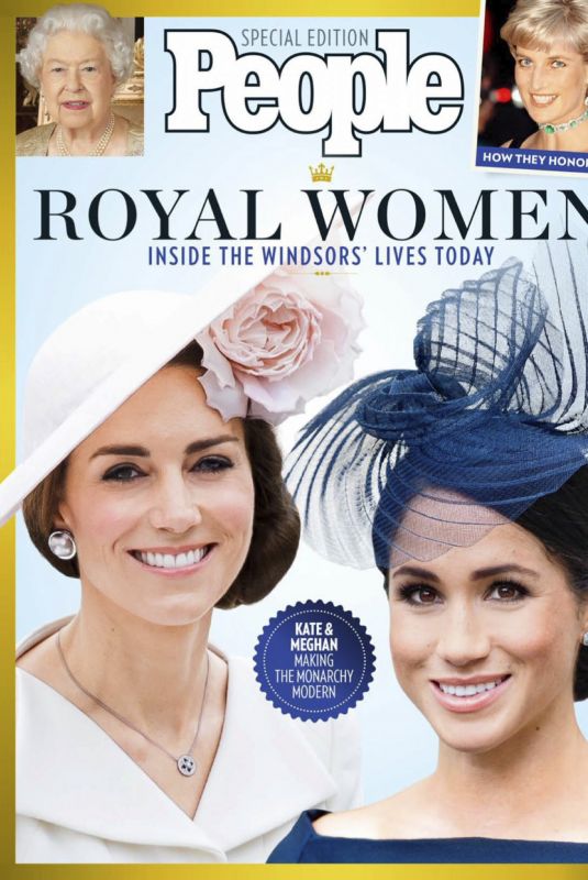 KATE MIDDLETON and MEGHAN MARKLE in People Magazine, Special Edition: Royal Women 2019