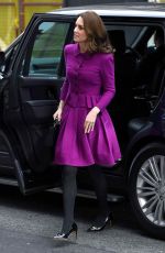 KATE MIDDLETON Arrives at Royal Opera House in London 01/16/2019