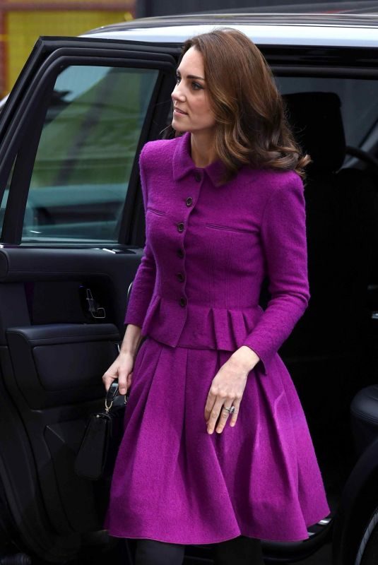 KATE MIDDLETON Arrives at Royal Opera House in London 01/16/2019