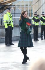 KATE MIDDLETON at V&A Dundee Opening in Dundee 01/29/2019