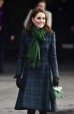 KATE MIDDLETON at V&A Dundee Opening in Dundee 01/29/2019