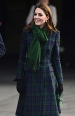 KATE MIDDLETON at V&A Dundee Opening in Dundee 01/29/2019