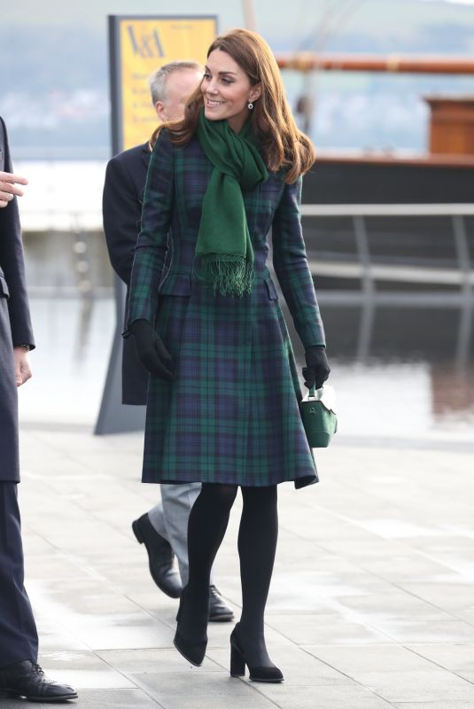 KATE MIDDLETON at V&A Dundee Opening in Dundee 01/29/2019