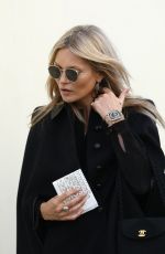 KATE MOSS at Rodin Museum in Paris 01/18/2019