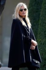 KATE MOSS at Rodin Museum in Paris 01/18/2019
