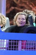 KATE MOSS at Winter Wonderland in London 12/27/2018