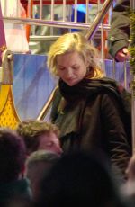 KATE MOSS at Winter Wonderland in London 12/27/2018