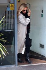 KATE MOSS Leaves a Spa in London 01/14/2019