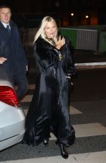 KATE MOSS Leaves Ritz Hotel in Paris 01/16/2019