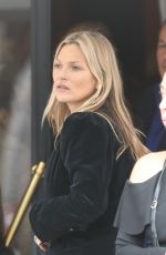 KATE MOSS Out and About in Paris 01/17/2019