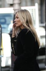 KATE MOSS Out and About in Paris 01/17/2019