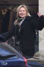 KATE MOSS Out Shopping in Notting Hill 01/23/2019