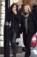 KATE MOSS Out Shopping in Notting Hill 01/23/2019