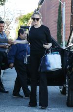 KATE UPTON Arrives at a Hair Salon in Santa Monica 01/03/2019
