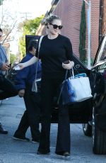 KATE UPTON Arrives at a Hair Salon in Santa Monica 01/03/2019