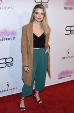 KATHERINE HUGHES at Anthem of a Teenage Prophet Premiere in Hollywood 01/10/2019