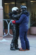 KATY PERRY and Orlando Bloom Arrives Back to Their Hotel in Aspen 01/02/2019