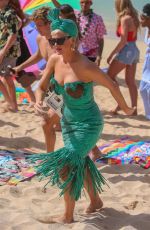 KATY PERRY om the Set of American Idol in Honolulu 01/29/2019