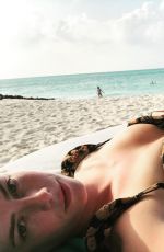 KAYA SCODELARIO in Bikini at a Beach - Instagram Pictures 01/01/2019