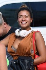 KAZ CROSSLEY Leaves her Hotel in Miami Beach 01/13/2019