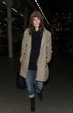 KEIRA KNIGHTLEY Arrives at St Pancras Station in London 01/10/2019