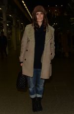 KEIRA KNIGHTLEY Arrives at St Pancras Station in London 01/10/2019