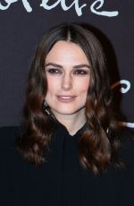 KEIRA KNIGHTLEY at Colette Premiere in Paris 01/10/2019