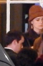 KEIRA KNIGHTLEY on the Set of  Misbehaviour in London 01/20/2019