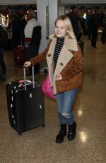 KELI BERGLUND at Salt Lake City Airport 01/26/2019
