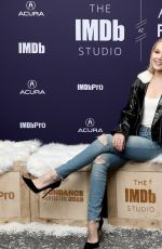 KELLI BERGLUND at Imdb Studio at Acura Festival Village in Park City 01/27/2019