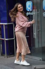 KELLY BROOK Arrives at Global Radio in London 01/18/2019