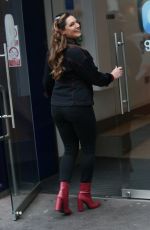 KELLY BROOK Arrives at Global Radio in London 12/01/2019