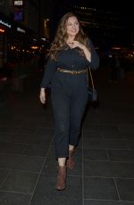 KELLY BROOK Leaves Heart FK in London 01/28/2019