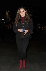KELLY BROOK Leaves Heart FM Studios in London 01/14/2019
