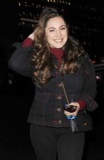 KELLY BROOK Leaves Heart FM Studios in London 01/14/2019