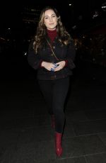 KELLY BROOK Leaves Heart FM Studios in London 01/14/2019