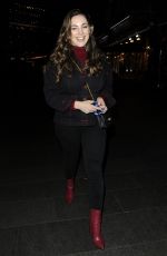 KELLY BROOK Leaves Heart FM Studios in London 01/14/2019