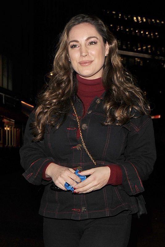KELLY BROOK Leaves Heart FM Studios in London 01/14/2019