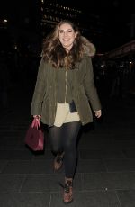 KELLY BROOK Leaves Heart Radio in London 01/23/2019