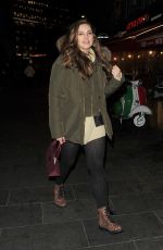 KELLY BROOK Leaves Heart Radio in London 01/23/2019