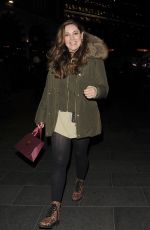 KELLY BROOK Leaves Heart Radio in London 01/23/2019