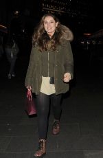 KELLY BROOK Leaves Heart Radio in London 01/23/2019