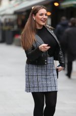 KELLY BROOK Out and About in London 01/29/2019