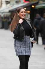 KELLY BROOK Out and About in London 01/29/2019