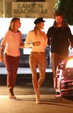 KELLY ROHRBACH at Giorgio Baldi in Pacific Palisades 01/23/2019