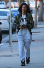 KELLY ROWLAND Out and About in Los Angeles 01/01/2019